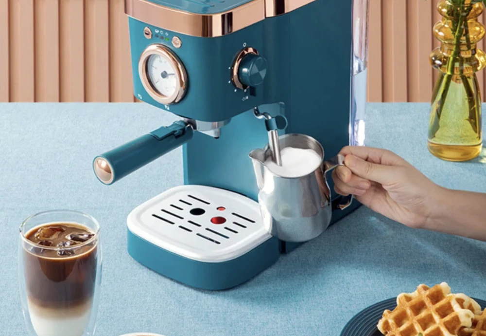 espresso machine with steamer and frother